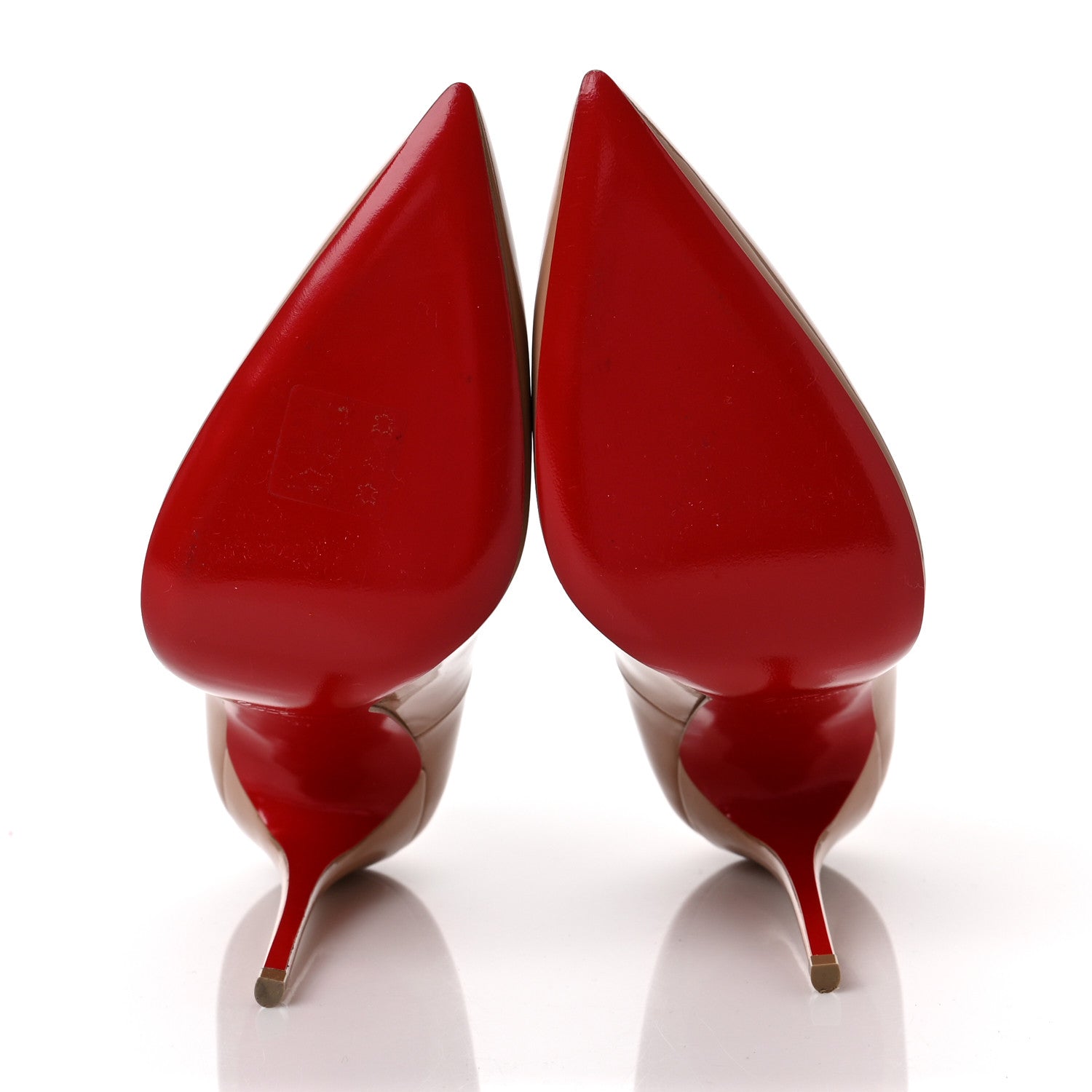 Christian Louboutin Patent So Kate 120 Pumps 37 Nude 5 of 9