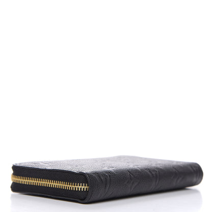 Louis Vuitton Empreinte Zippy Wallet Black 4 of 11