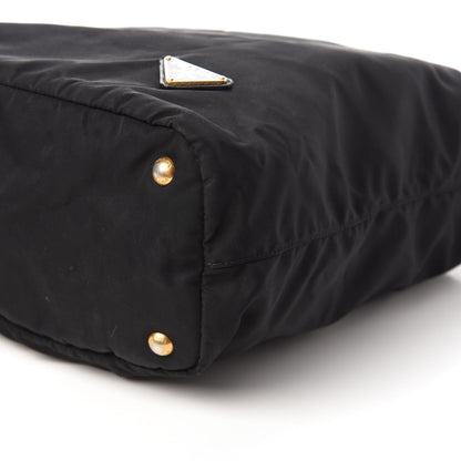Prada Tessuto Nylon Saffiano Tote Black 8 of 11