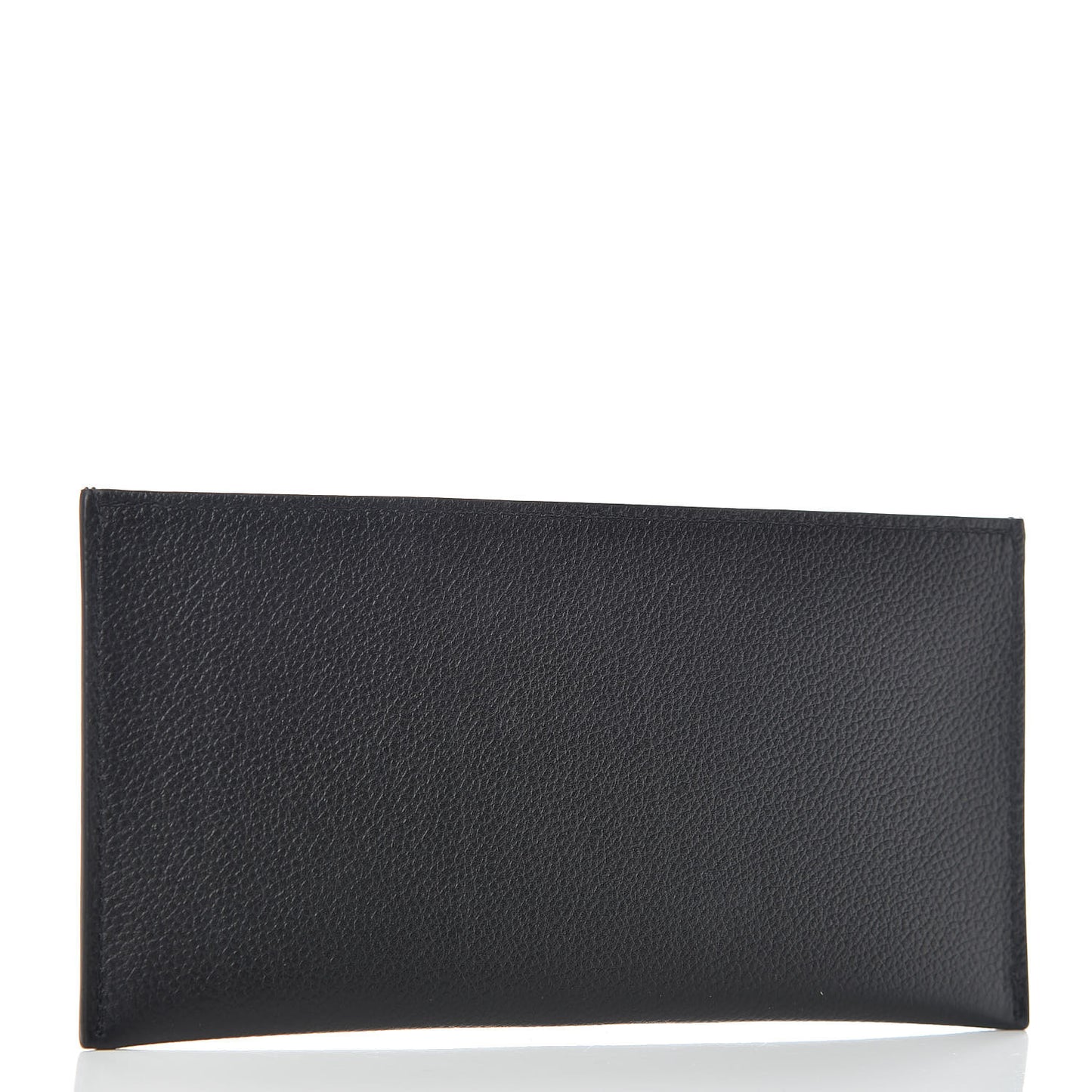 Calfskin Felicie Chain Wallet Card Holder Insert Black