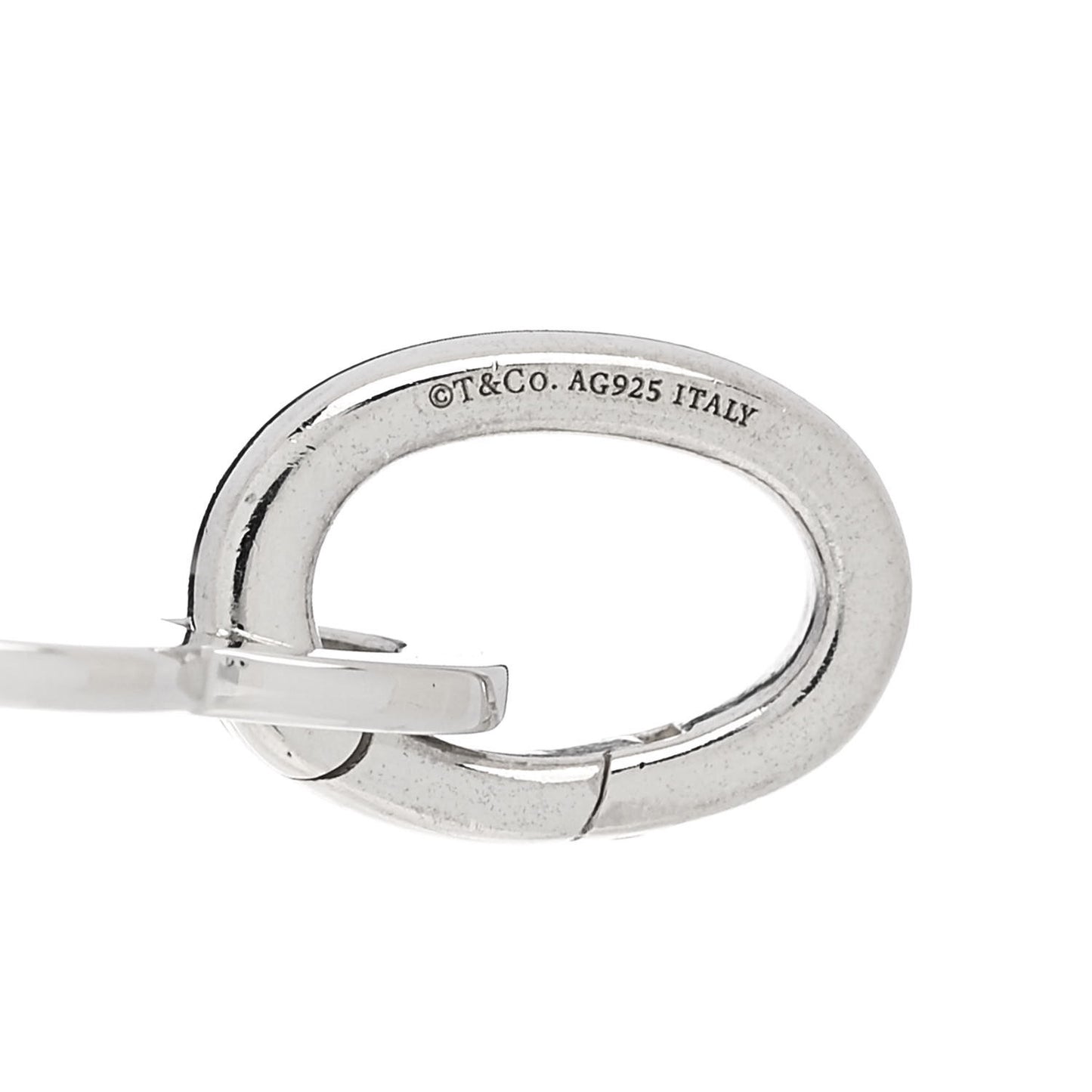Sterling Silver Heart Tag Charm