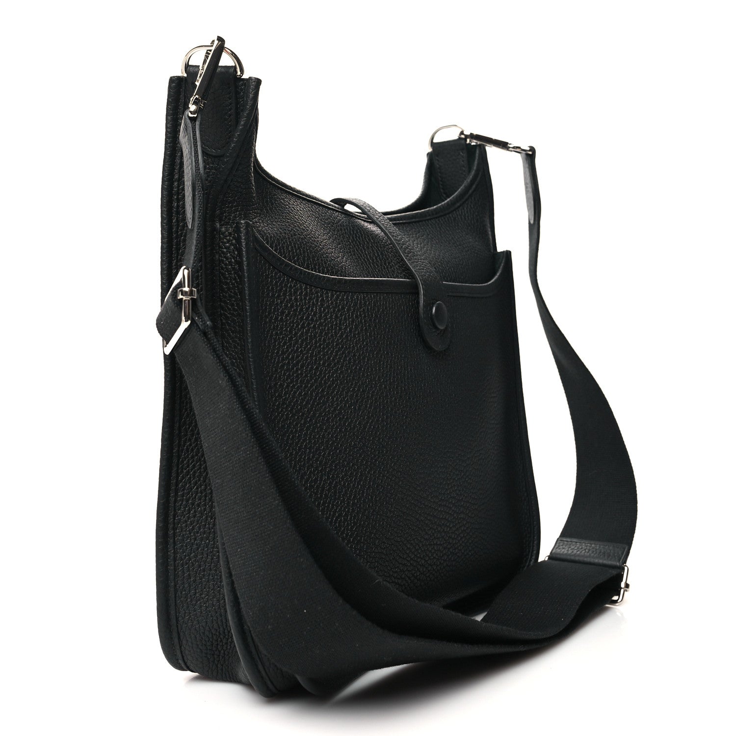 Hermes Taurillon Clemence Evelyne III PM Black 3 of 10
