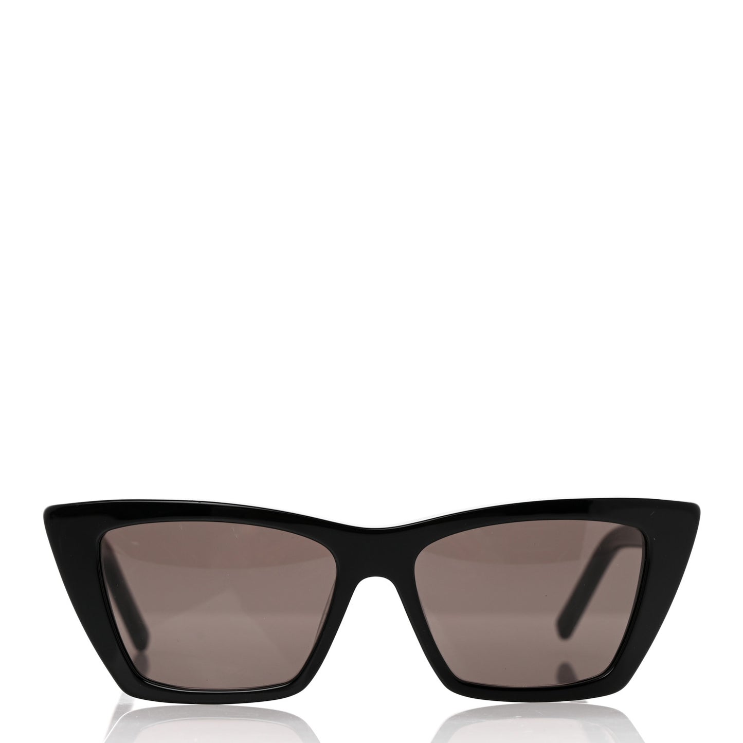 Acetate Mica Cat Eye Sunglasses SL 276 Black