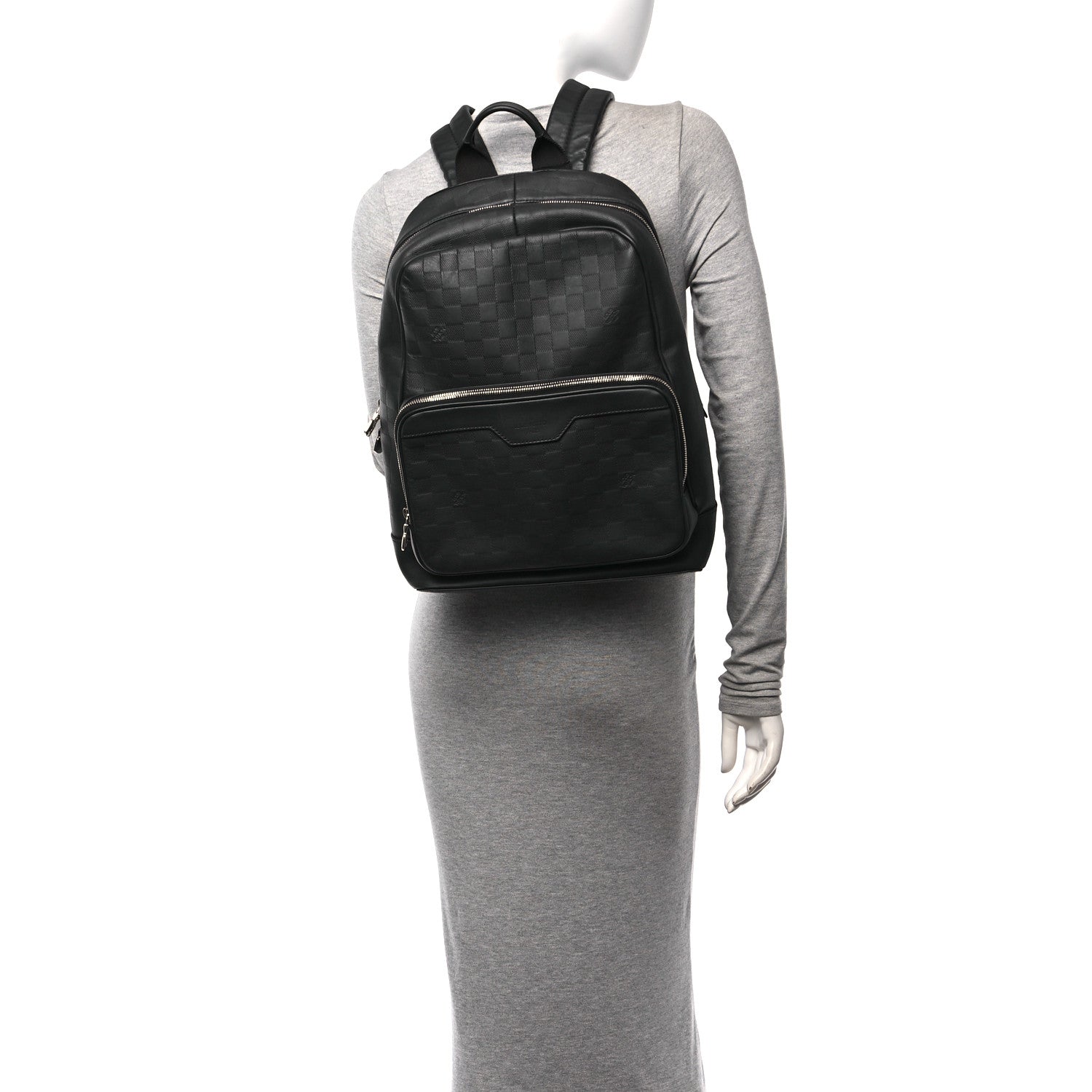 Louis Vuitton Damier Infini Campus Backpack Black 2 of 11