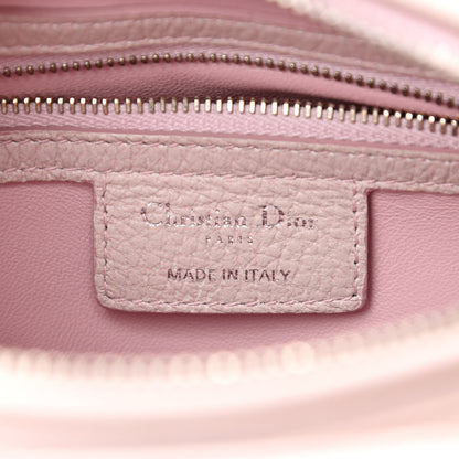 Christian Dior Deerskin Floral Printed Medium Lady Dior Pink 6 of 9