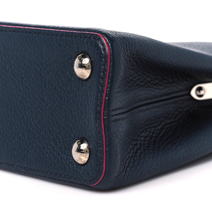 Louis Vuitton Taurillon Capucines BB Marine Rouge 9 of 9