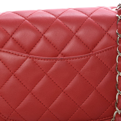 Chanel Lambskin Quilted Mini Rectangular Flap Red 12 of 12