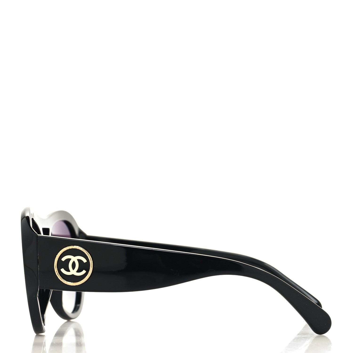 Chanel Acetate Sunglasses 5508 Black 3 of 8