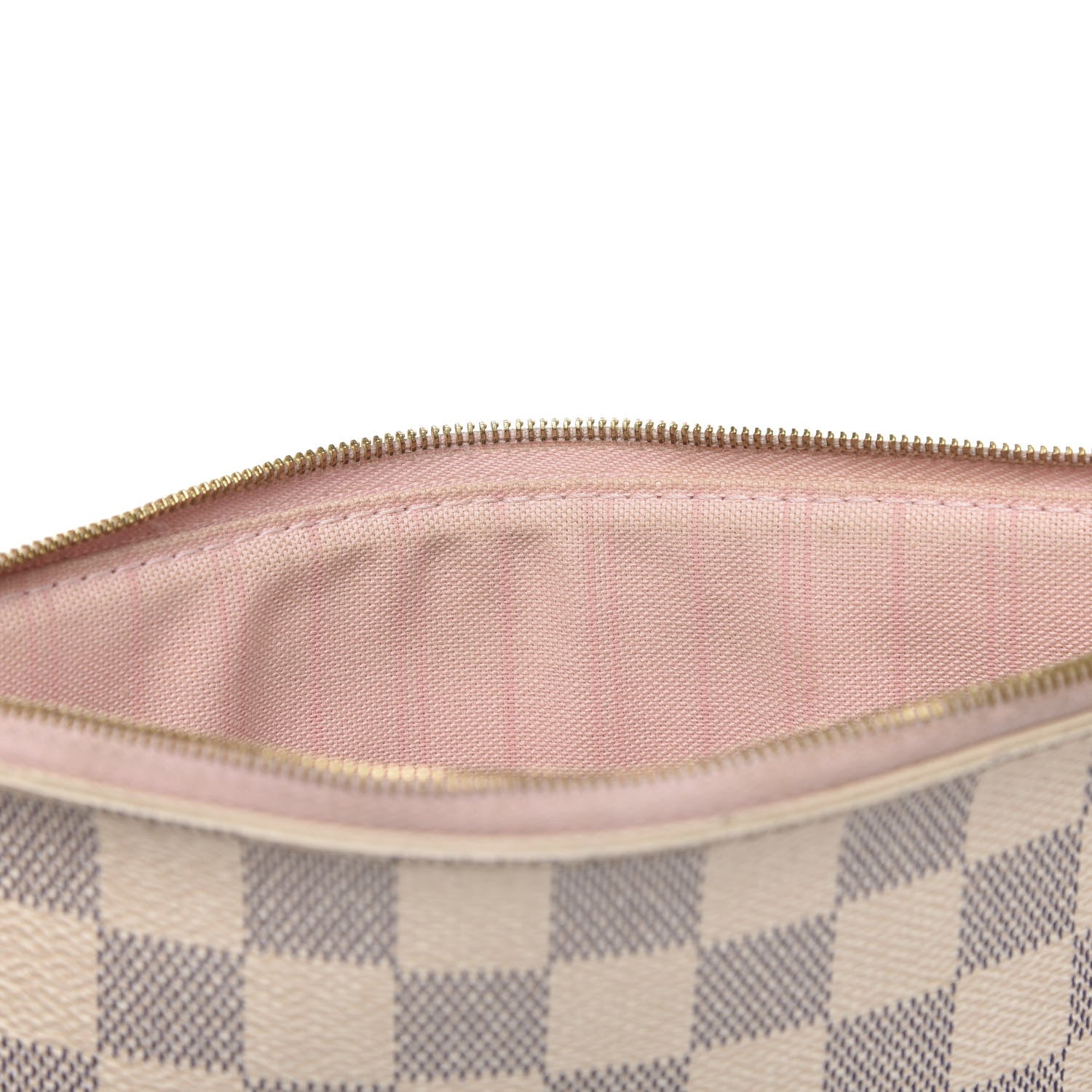 Louis Vuitton Damier Azur Neverfull MM GM Pochette Rose Ballerine 14 of 15