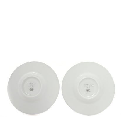 Hermes Porcelain Mosaique au 24 Coffee Cup and Saucer Set of 2 5 of 10