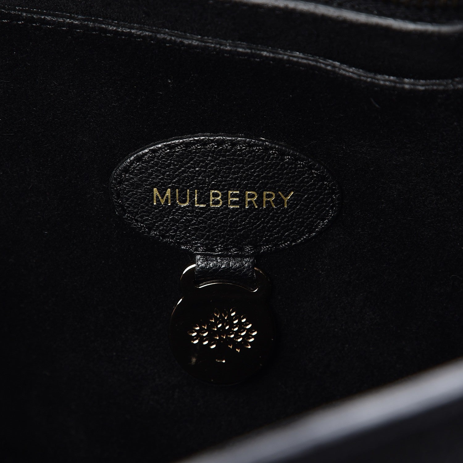 Mulberry Glossy Goat Bayswater Black 6 of 12