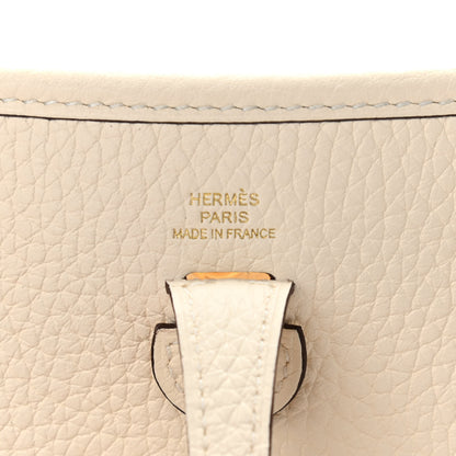 Hermes Taurillon Clemence Amazone Evelyne TPM Nata Craie 6 of 13