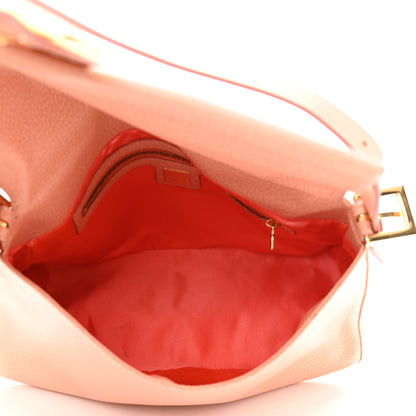 Fendi Calfskin Big Forever Mama Baguette Pink 5 of 9