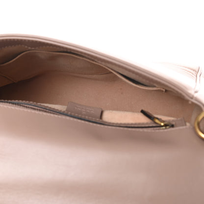 Gucci Calfskin Matelasse Small GG Marmont Top Handle Shoulder Bag Porcelain Rose 5 of 16