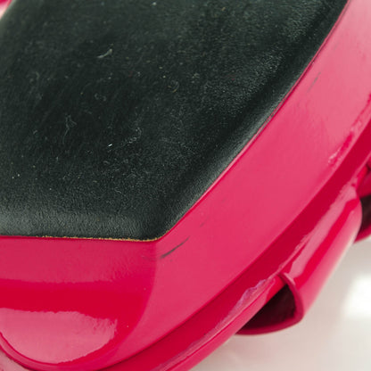Saint Laurent Patent Tribute 75 Platform Sandals 39.5 Fuchsia 8 of 8