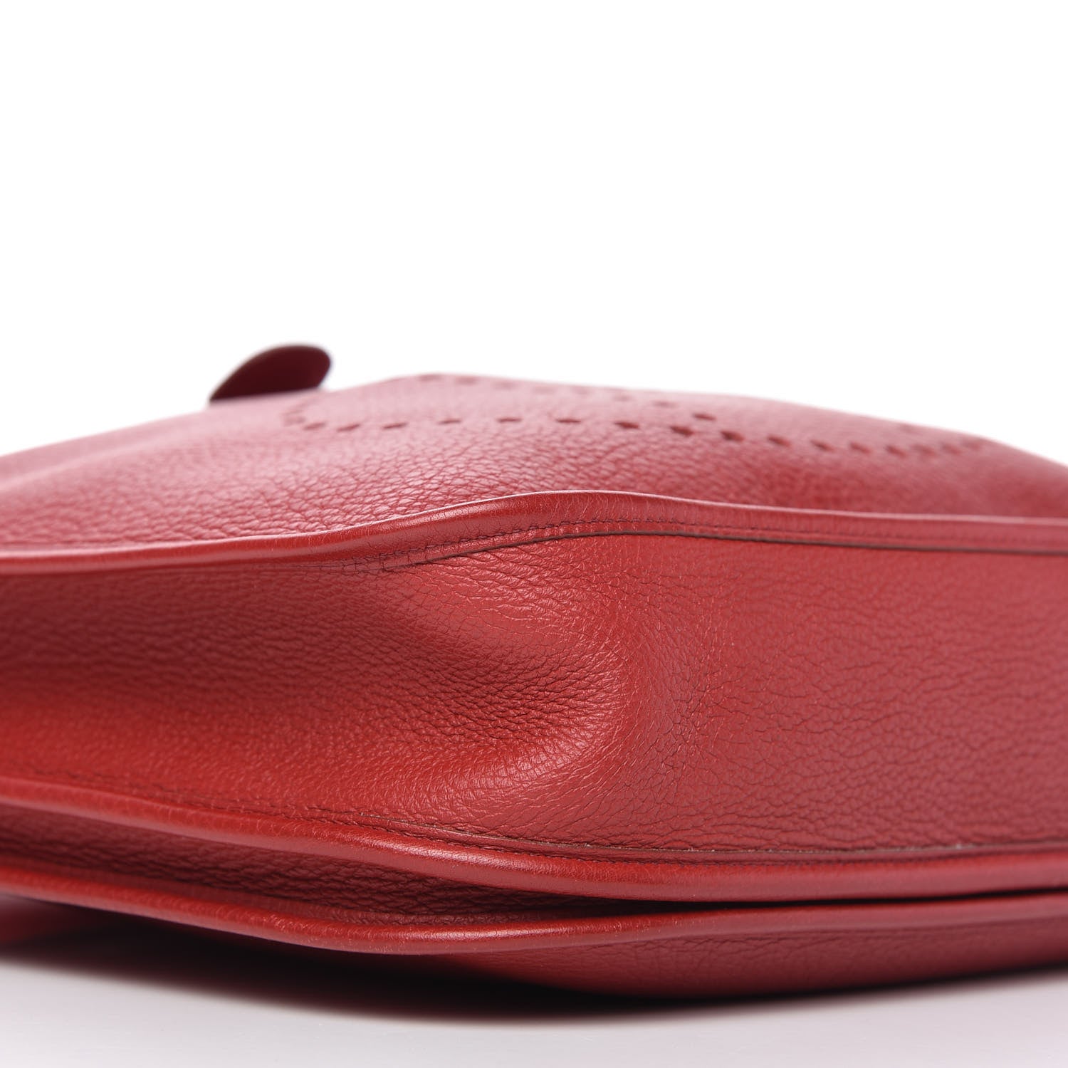Hermes Taurillon Clemence Evelyne II PM Rouge Garance 6 of 10