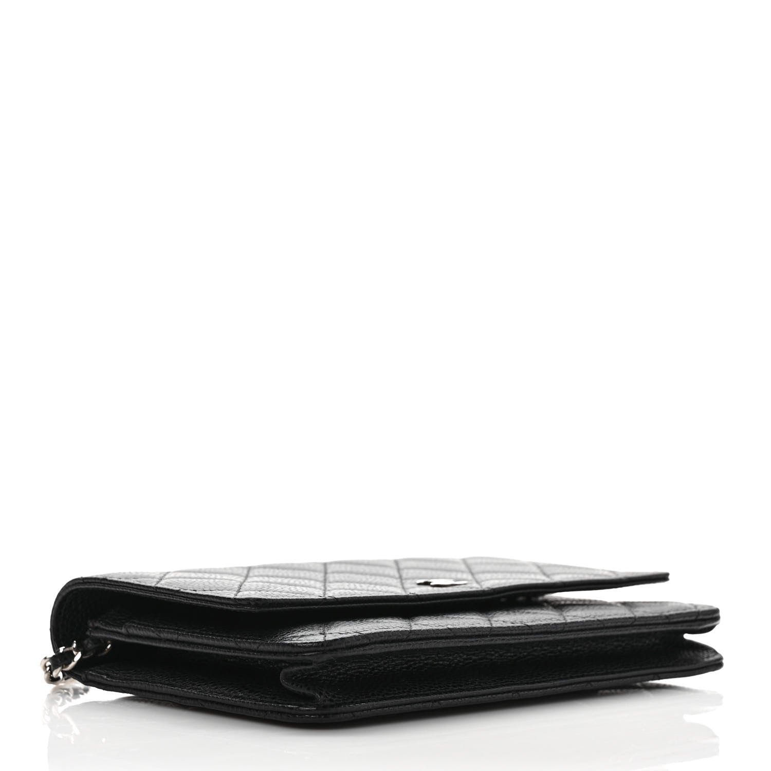 Chanel Caviar Quilted Wallet On Chain WOC Black 4 of 11