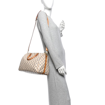 Louis Vuitton Damier Azur Speedy Bandouliere 30 2 of 12