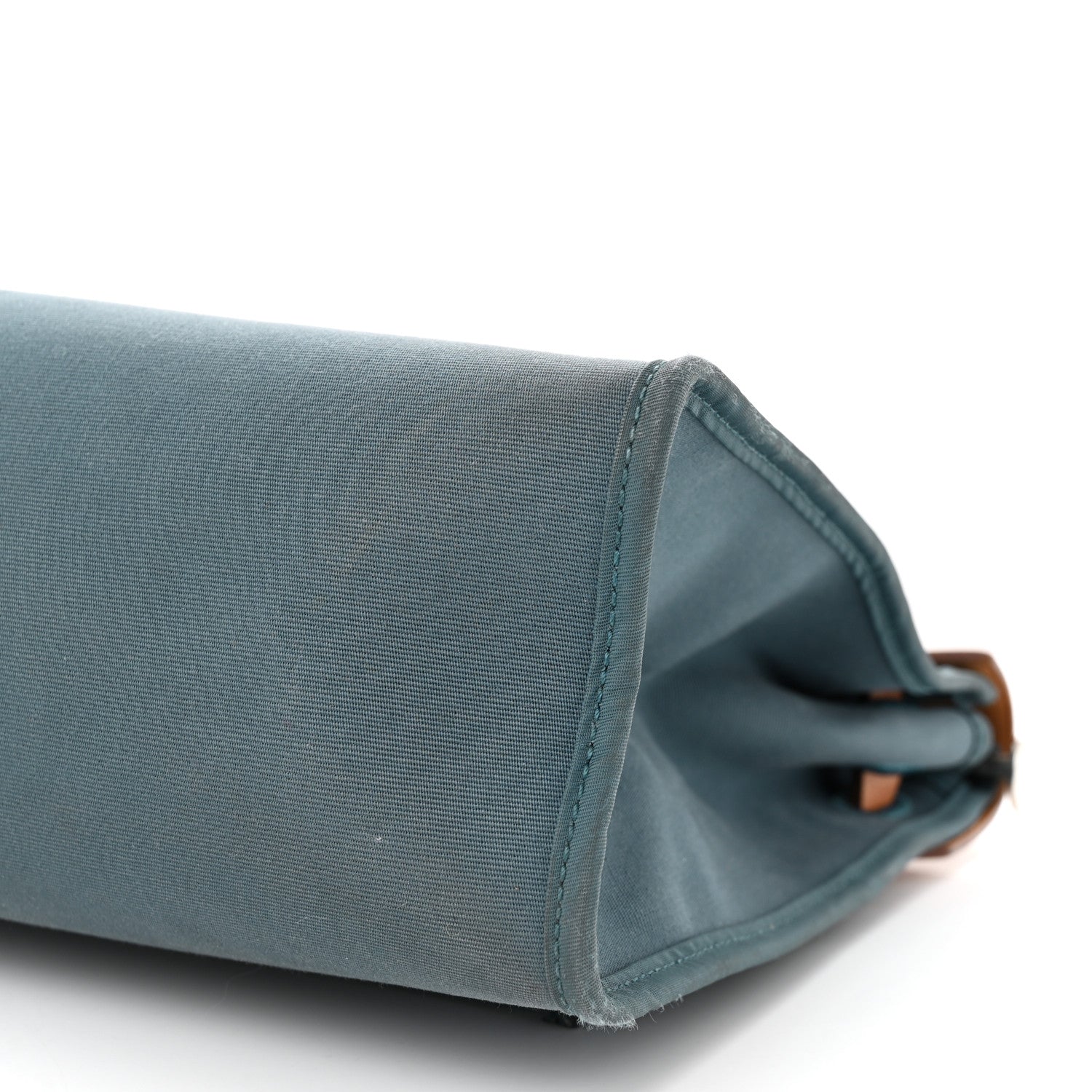 Hermes Vache Hunter Toile Herbag Zip 31 PM Azur Natural 11 of 16