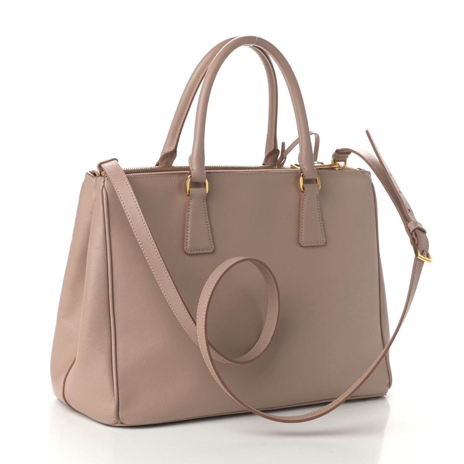 Prada Saffiano Medium Galleria Double Zip Tote Cammeo 3 of 10