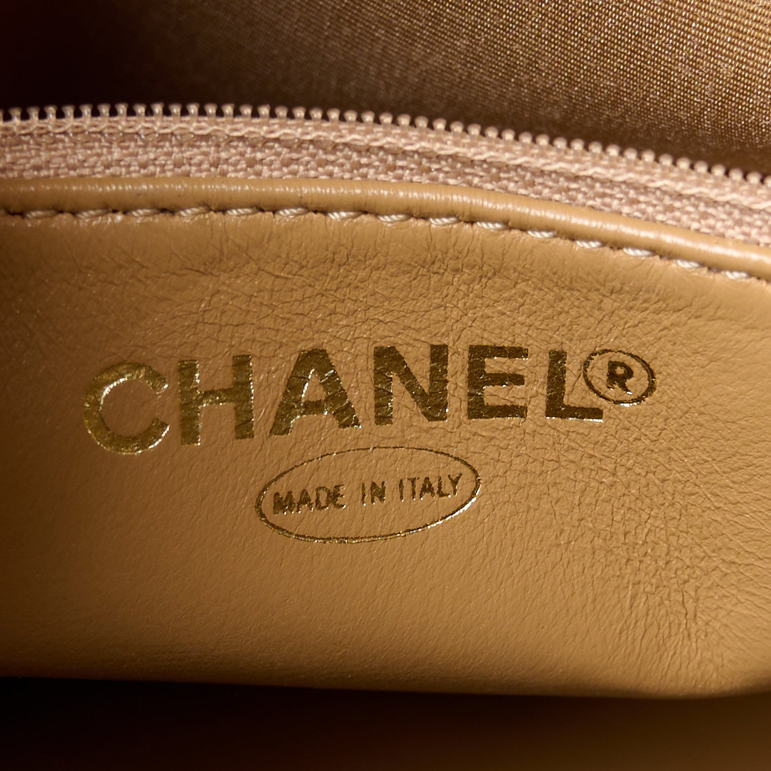 Chanel Caviar Quilted Medallion Tote Beige 6 of 11