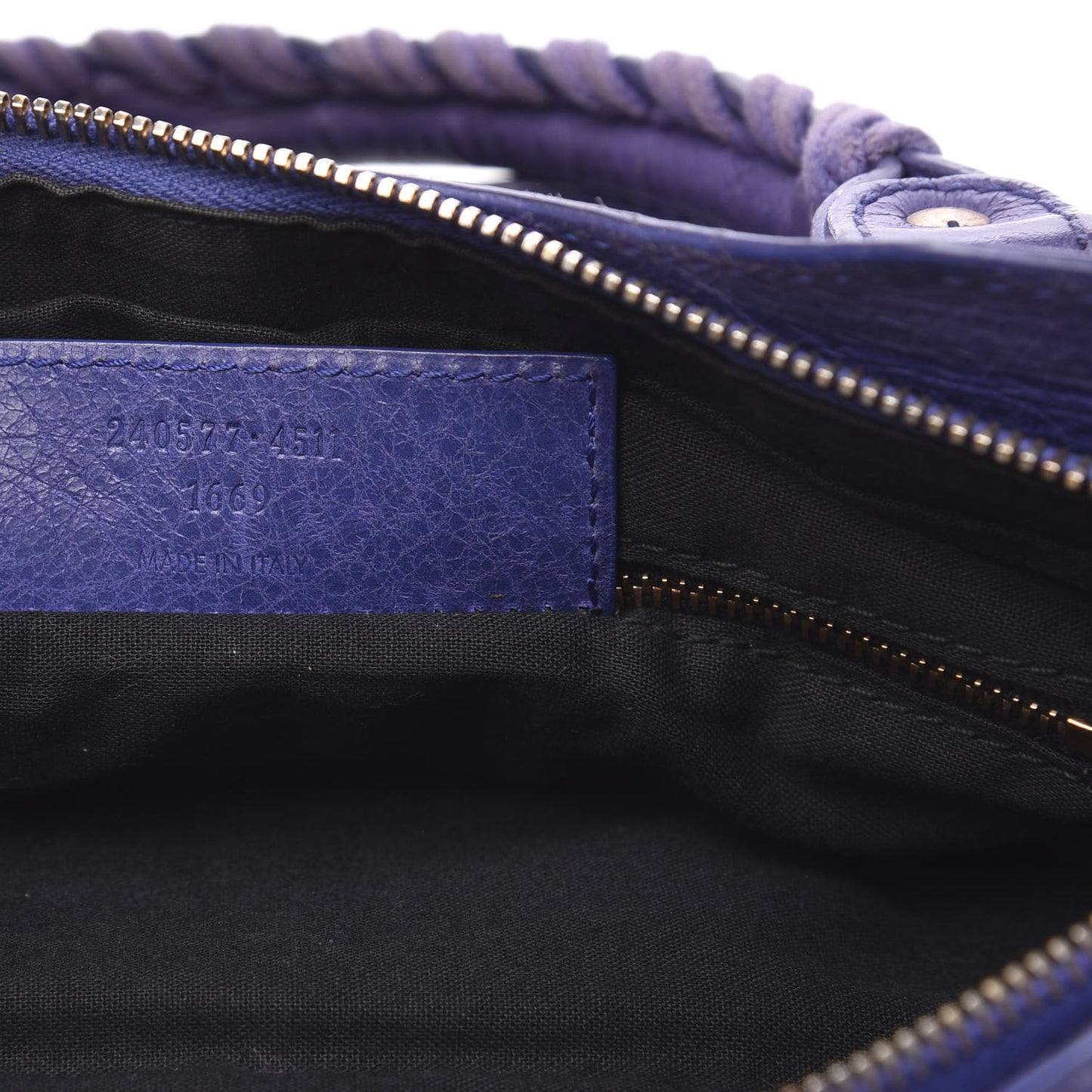 Agneau Giant 12 Rose Gold Hardware First Bleu Lavande