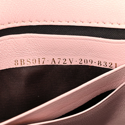 Fendi Nappa FF 1974 Embossed Mini Baguette Rosa Quarzo 7 of 14