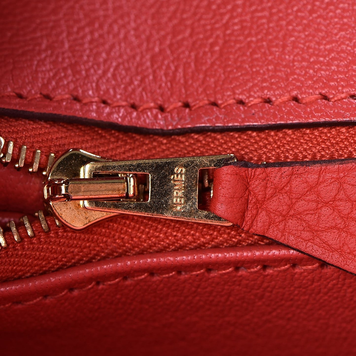 Togo Birkin 30 Rouge Tomate