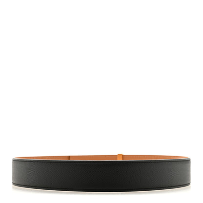 Hermes Epsom 35mm Collier de Chien As De Coeur 75 30 Black Gold 2 of 5