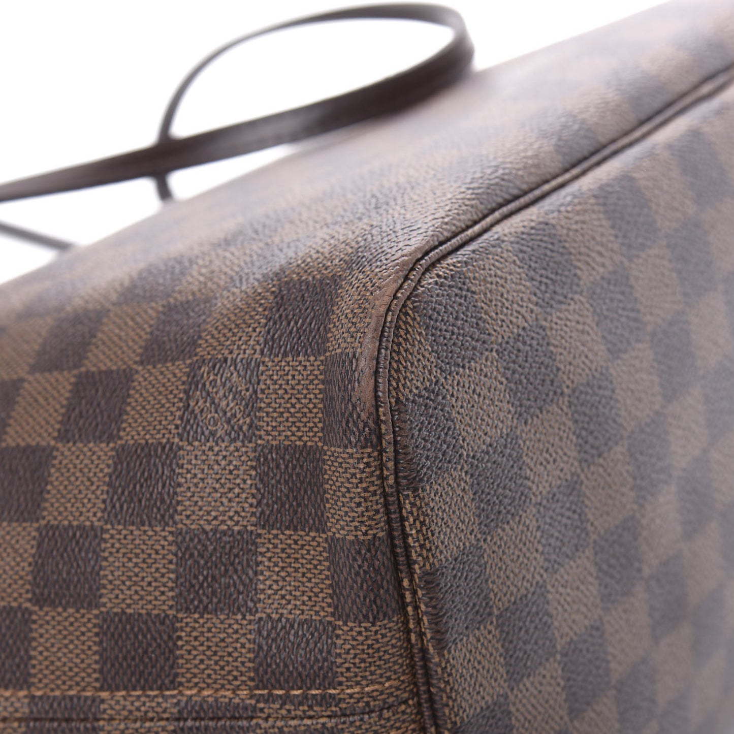 Damier Ebene Neo Neverfull MM Rose Ballerine