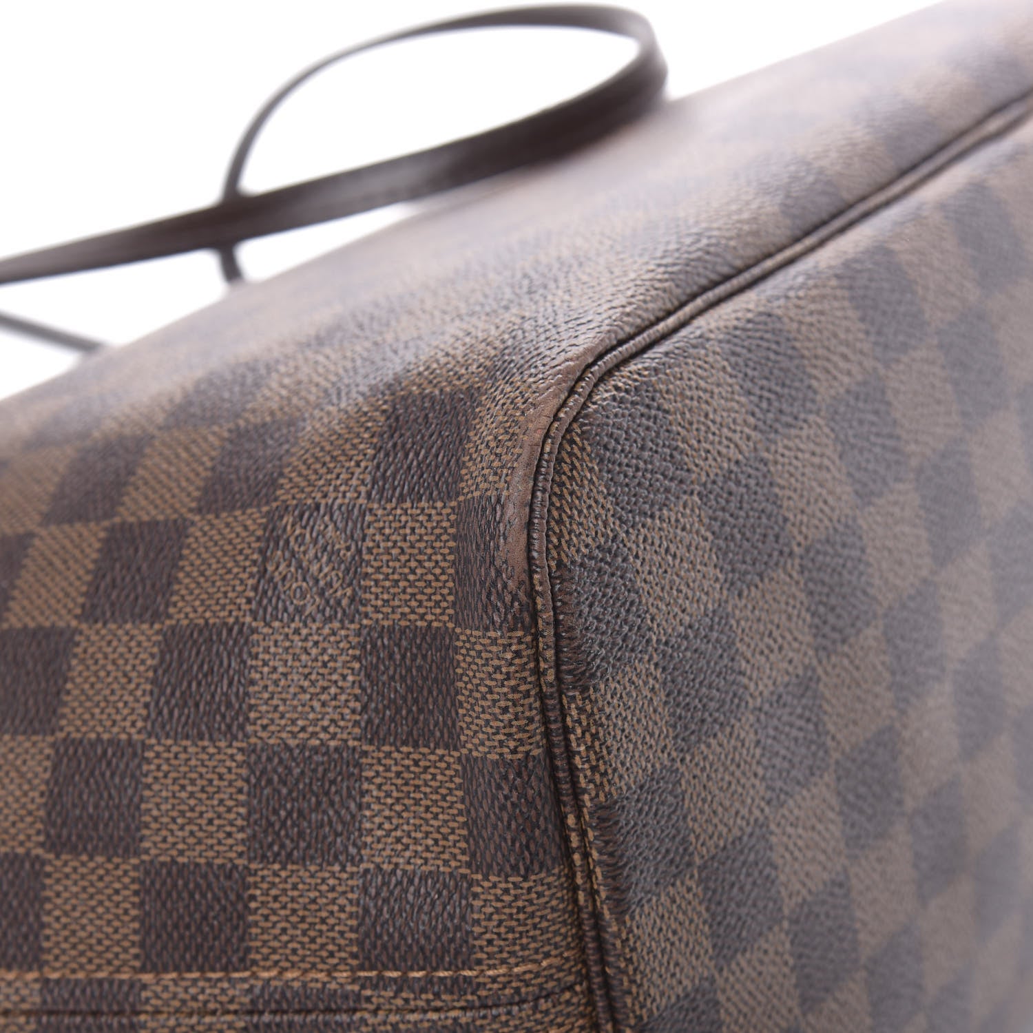 Louis Vuitton Damier Ebene Neo Neverfull MM Rose Ballerine 13 of 15