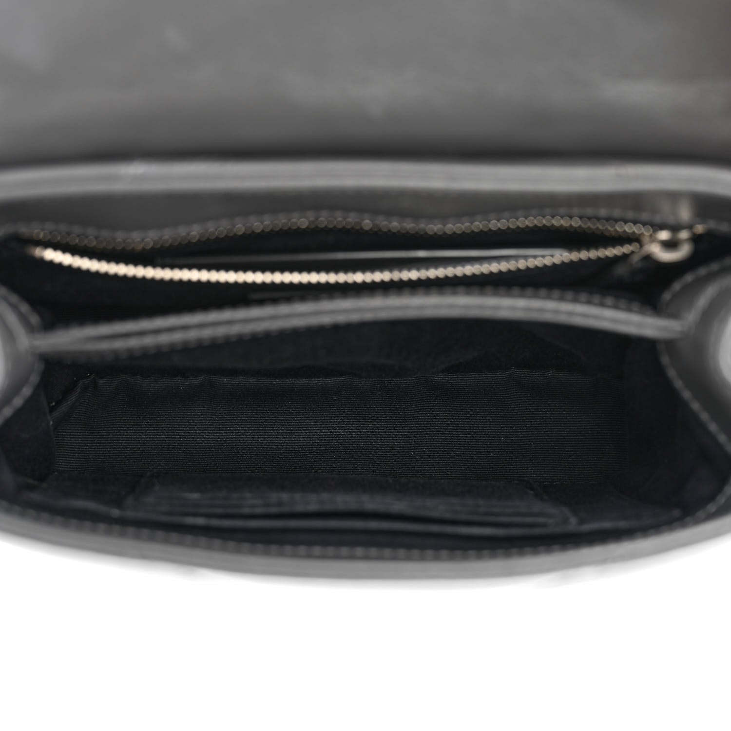 Saint Laurent Calfskin Y Quilted Monogram Toy Loulou Crossbody Bag Storm 5 of 10