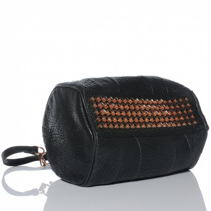 Alexander Wang Leather Rocco w Rose Gold Hardware Black 4 of 6