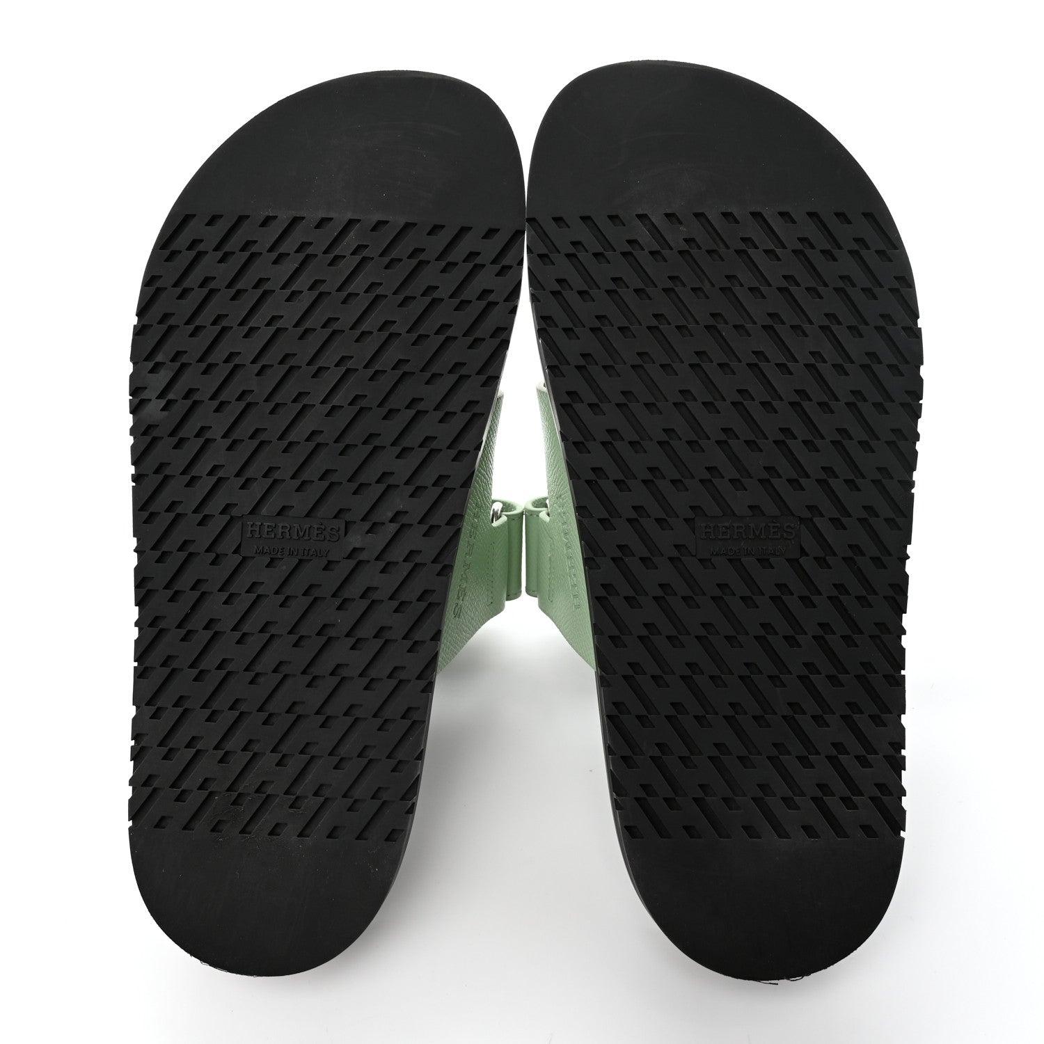 Hermes Epsom Womens Chypre Sandals 36 Vert Jade 5 of 15