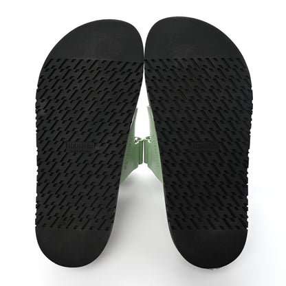 Hermes Epsom Womens Chypre Sandals 36 Vert Jade 5 of 15