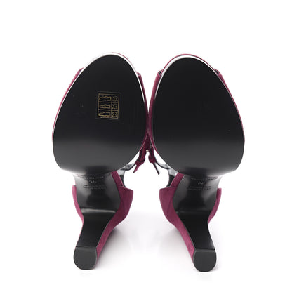 Hermes Chevre Velours Nina Sandals 38 5 of 8