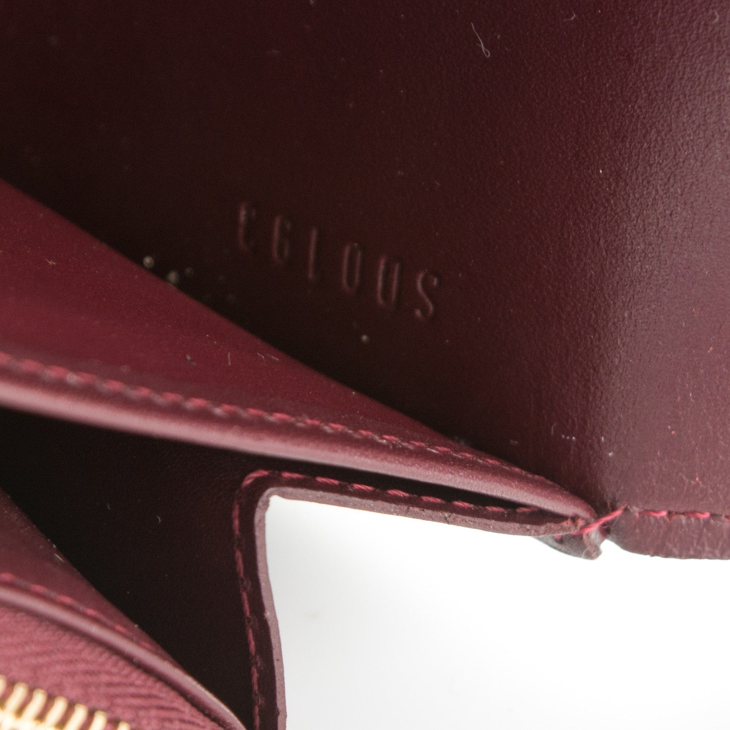 Louis Vuitton Vernis Sarah Wallet Rouge Fauviste 7 of 7