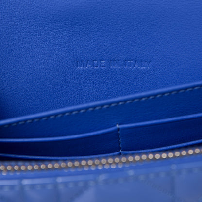 Christian Dior Patent Cannage Miss Dior Promenade Pouch Blue 7 of 7