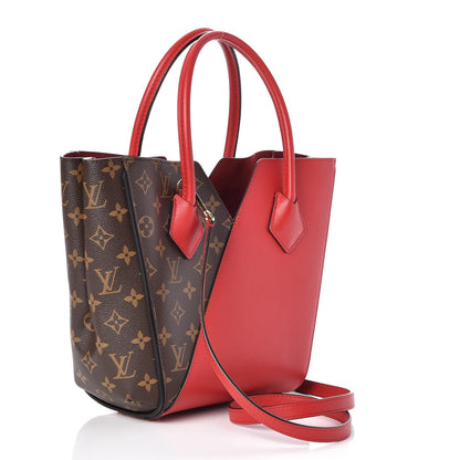 Louis Vuitton Calfskin Monogram Kimono Tote PM Cherry 4 of 8