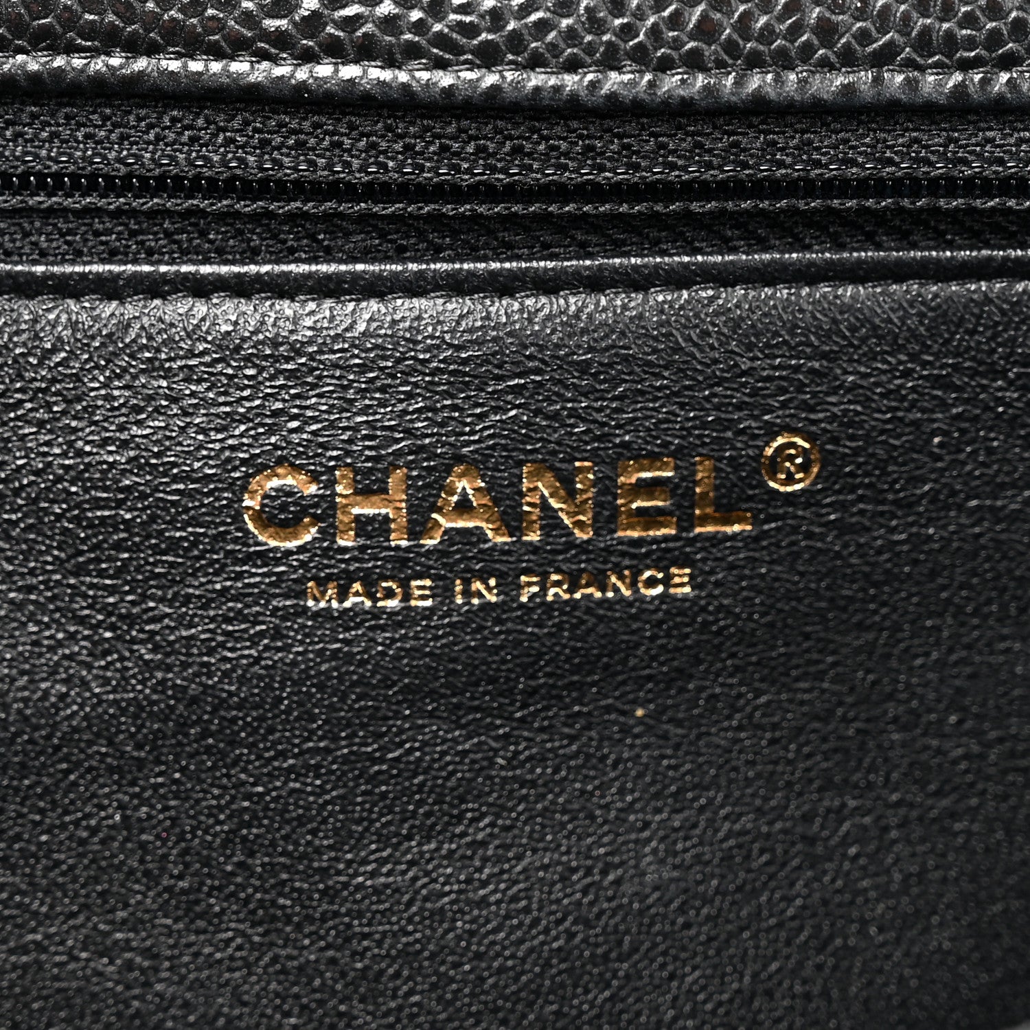 Chanel Caviar Quilted Flap Clutch Black 7 of 7