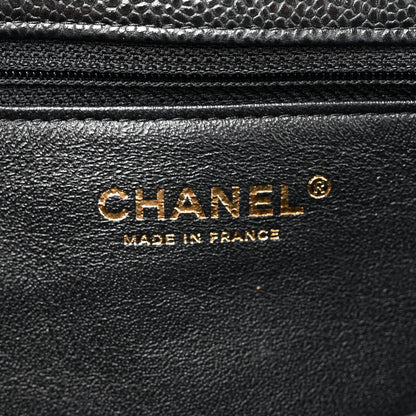 Chanel Caviar Quilted Flap Clutch Black 7 of 7