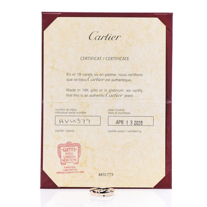 Cartier 18K Pink Gold Tsavorite Onyx Panthere De Ring 56 7.5 5 of 5