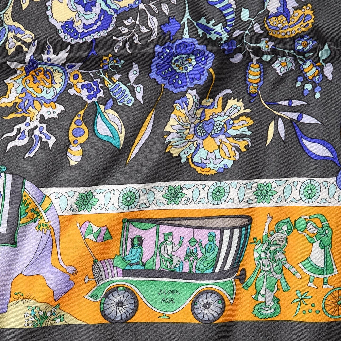 Silk Fantaisies Indiennes Scarf 90