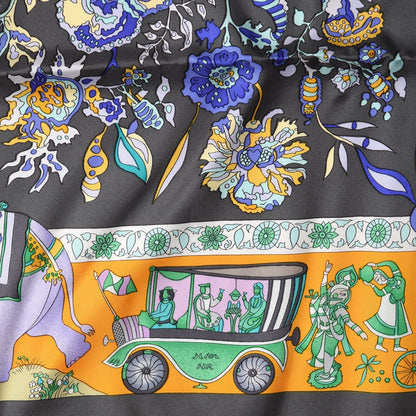 Hermes Silk Fantaisies Indiennes Scarf 90 8 of 9