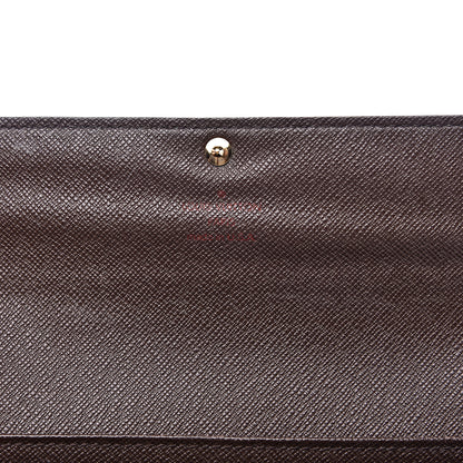 Louis Vuitton Damier Ebene Sarah Wallet 7 of 12