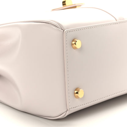 Celine Satinated Calfskin Small 16 Top Handle Bag Poudre 9 of 10