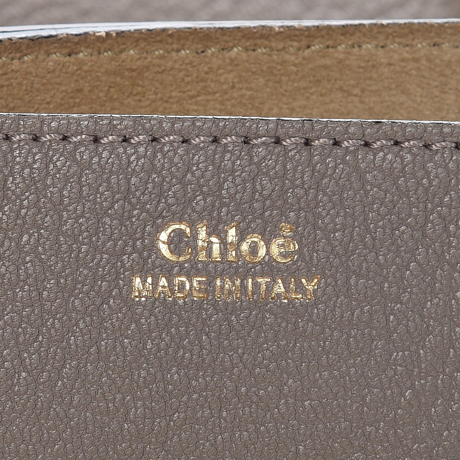 Chloe Grained Lambskin Mini Drew Shoulder Bag Motty Grey 6 of 8