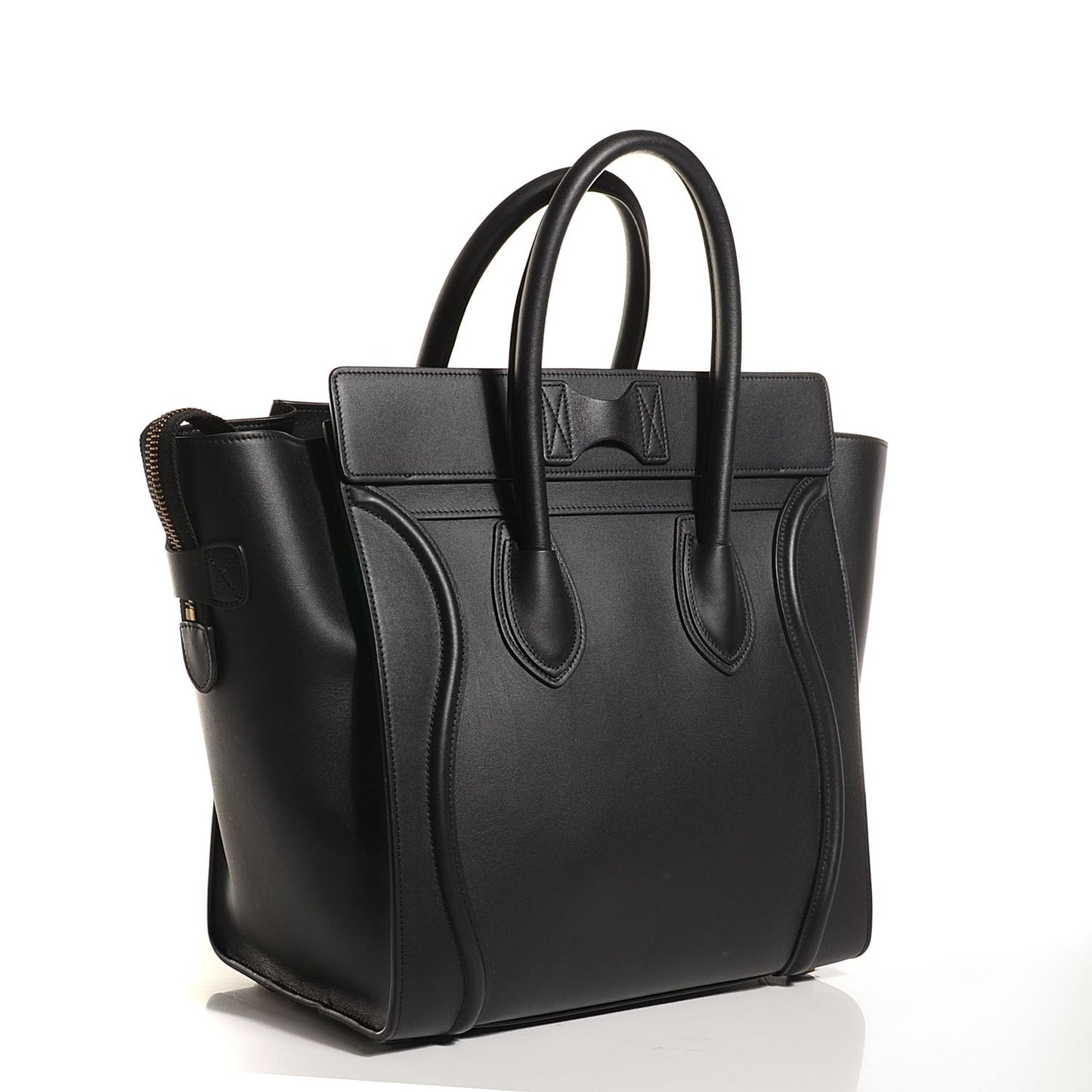 Smooth Calfskin Mini Luggage Black