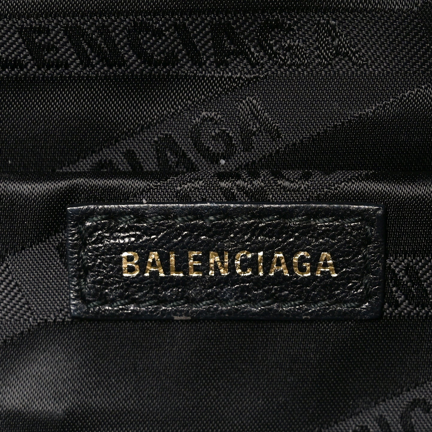 Shiny Goatskin Allover Logo Embossed XS Souvenir Belt Bag Gris
