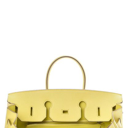 Hermes Epsom Birkin 35 Lime 29 of 38